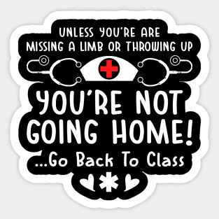 School Nurse Medical Nursing Appreciation Sticker